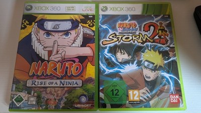 Naruto Xbox 360 Set: Rise of a Ninja + Ultimate Ninja Storm 2 | TOP JRPGs