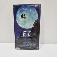 E.T. ET the Extra Terrestrial 1988 VHS Sealed MCA Watermark Brand New Read 