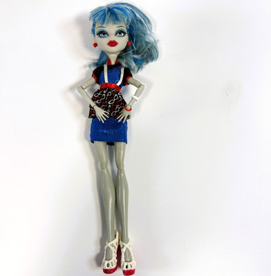 Monster High Ghoulia Yelps Freaky Fusion Doll CBP36 Outfit Shoes Mattel G1