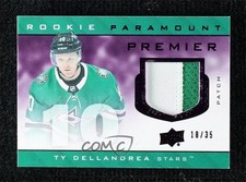 2020 Premier Rookie Paramount Jersey Relics 18/35 Ty Dellandrea #P-TD Patch 2d8