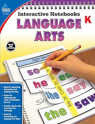 Language Arts, Grade K (Interactive Notebooks)