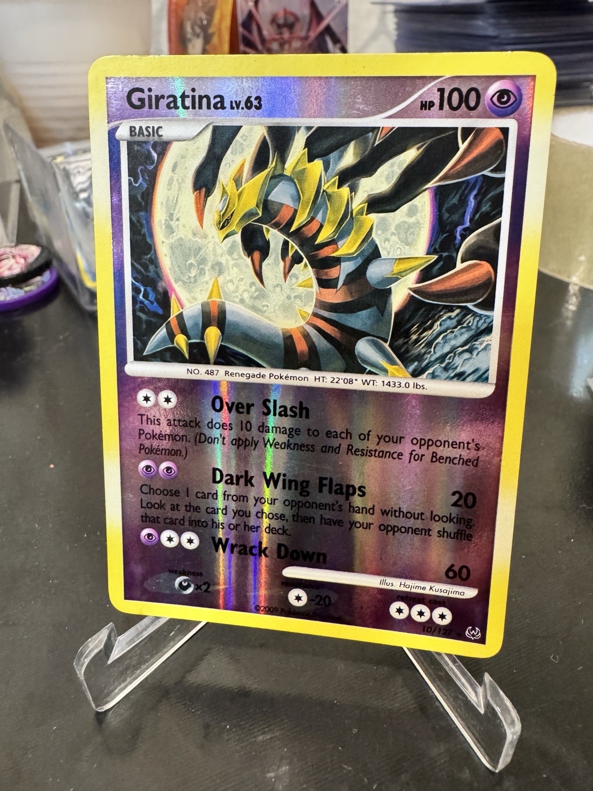 Pokemon TCG Giratina 10/127 Platinum Rare 2009