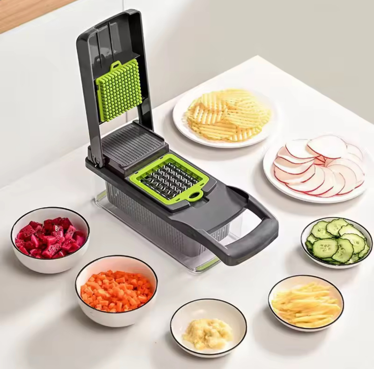 Pro Chopper - Vegetable Chopper and Spiralizer, Food Chopper