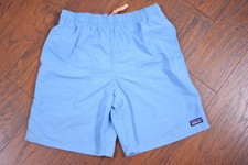 Patagonia Baggies Longs 7" Shorts Lagom Blue Boy's XL 14