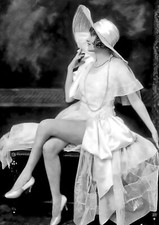 Ziegfeld Follies Ruth Etting Monochrome Photo Print 02 (A4 Size)
