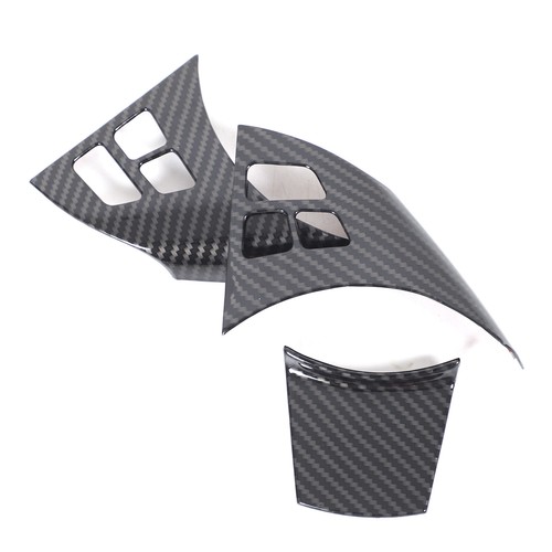 Car Steering Wheel Button Frame Cover For BMW 6 Series 2004-2009 ABS Carbon Trim - Picture 6 of 12