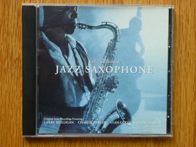 The Ultimate Jazz Saxophone CD Gerry Mulligan Charlie Parker Stan Getz 14T