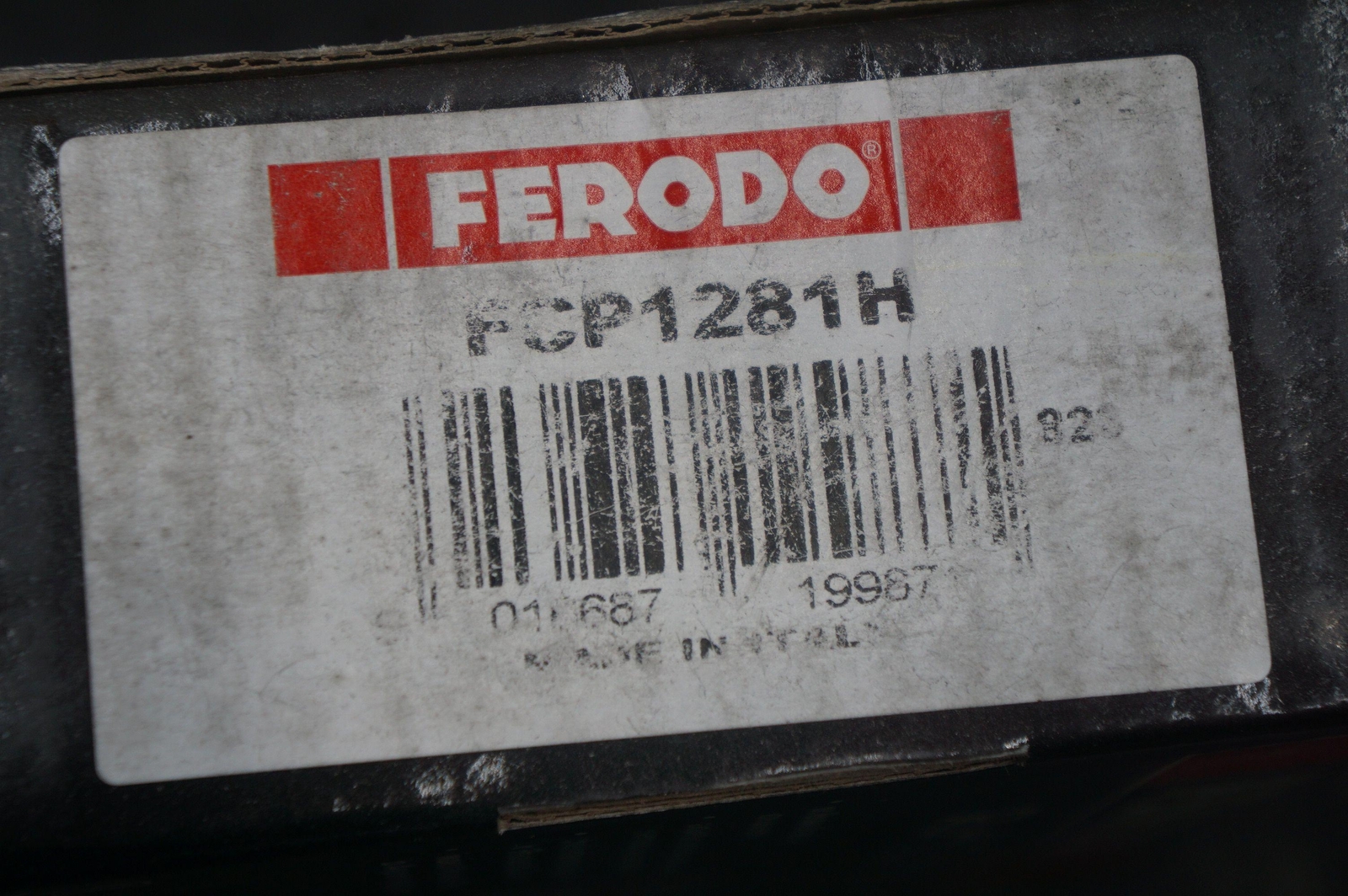 New Set Rear Brake Pad Ferodo Racing FCP1281H Lamborghini Gallardo 2003-2005