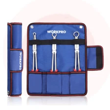 11 Inches Long Reach Hose Grip Plier Set 3PC 5/16" 1/2" 3/4" w/Dia Serrated Jaws