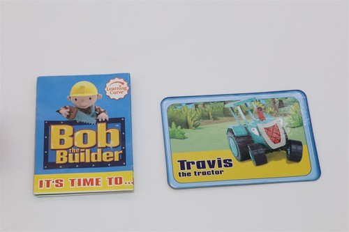 Bob The Builder Magnetic Diecast Travis The Tractor Plus Wagon - Picture 3 of 10
