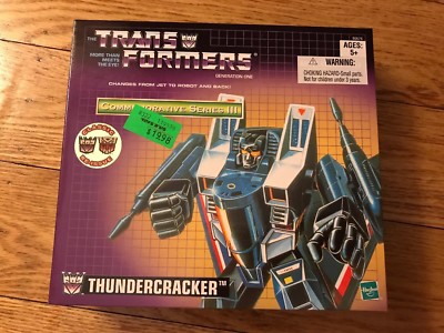 Transformers Commemorative Series III Thundercracker Classic Re-Issue 2002 New