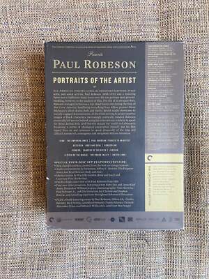 Paul Robeson: Portraits of the Artist (DVD, 2007 4-Disc Box Set