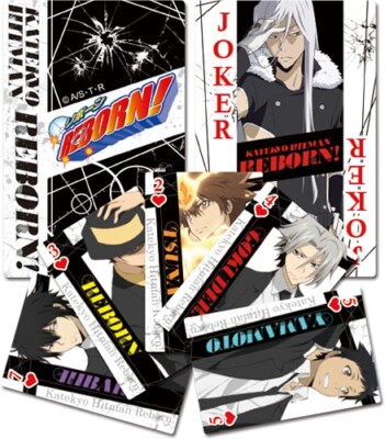 Katekyo Hitman Reborn! Characters Poker Playing Cards Anime Licensed NEW