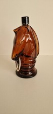 Vintage Avon Glass Horse Chess Knight - Empty Aftershave Bottle - 1970s