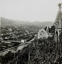 Graz Gratz Austria Foto Placca Stereo Di Lachenal & Favre C 1865