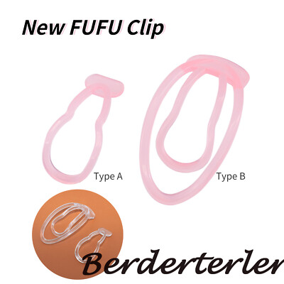 New FUFU Clip Sissy Male Chastity Lock Male Imitation Female Pussy Lower Trainer