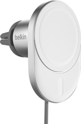 Belkin BoostCharge Pro Magnetic Car Charger White
