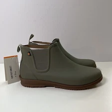 NWT Women’s 10 Bogs Sweetpea Boot Olive Chelsea Winter Waterproof Outdoor