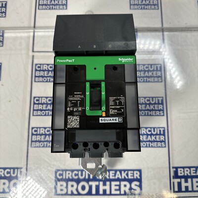 Square D BGA36015 15 Amp 600 Vac 3 Pole Circuit Breaker-Warranty (New Take Out)