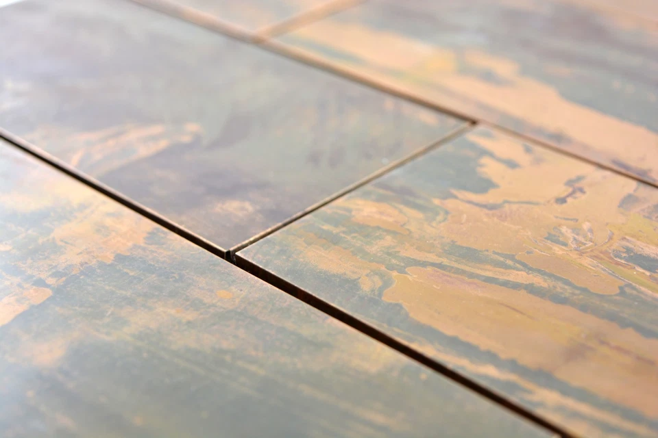 Mosaïque carreau cuivre métro marron cuisine miroir tuiles 49-1508_f |10 plaques - Photo 2/4