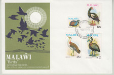 MALAWI 1975 - Birds, FDC - bu 190