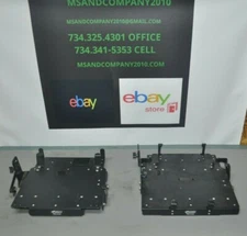 LOT OF 2 GAMBER JOHNSON LAPTOP TABLET DOCKING VEHICLE MOUNT USED NO KEYS