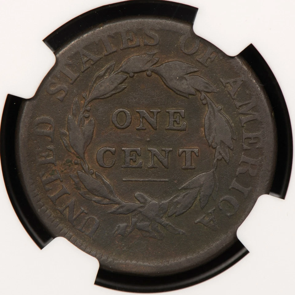 1812 1c Classic Head Large Cent - Original Look - NGC VF Details - SKU-B2238 - Image 4 of 4