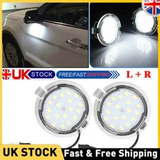18 LED Under Mirror Puddle Lights For Ford Ranger Mondeo Edge Canbus Error Free