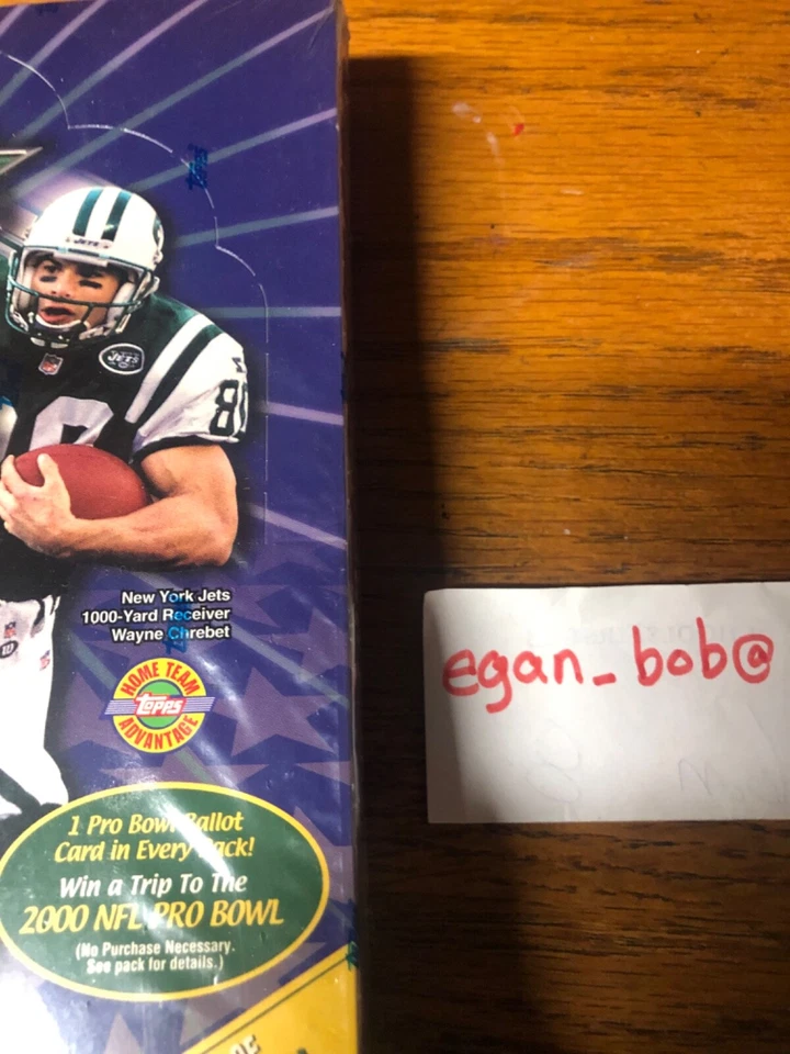 1999 Topps Stars Football HTA box. Randy Moss autograph - Image 2 of 4