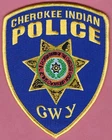 CHEROKEE NATION CWY TENNESSEE TRIBAL SHOULDER POLICE PATCH