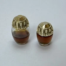 2 Vintage Fragrance Bottles Howard Products Inc Lansing Michigan Tanna Mi-Ala-Bi