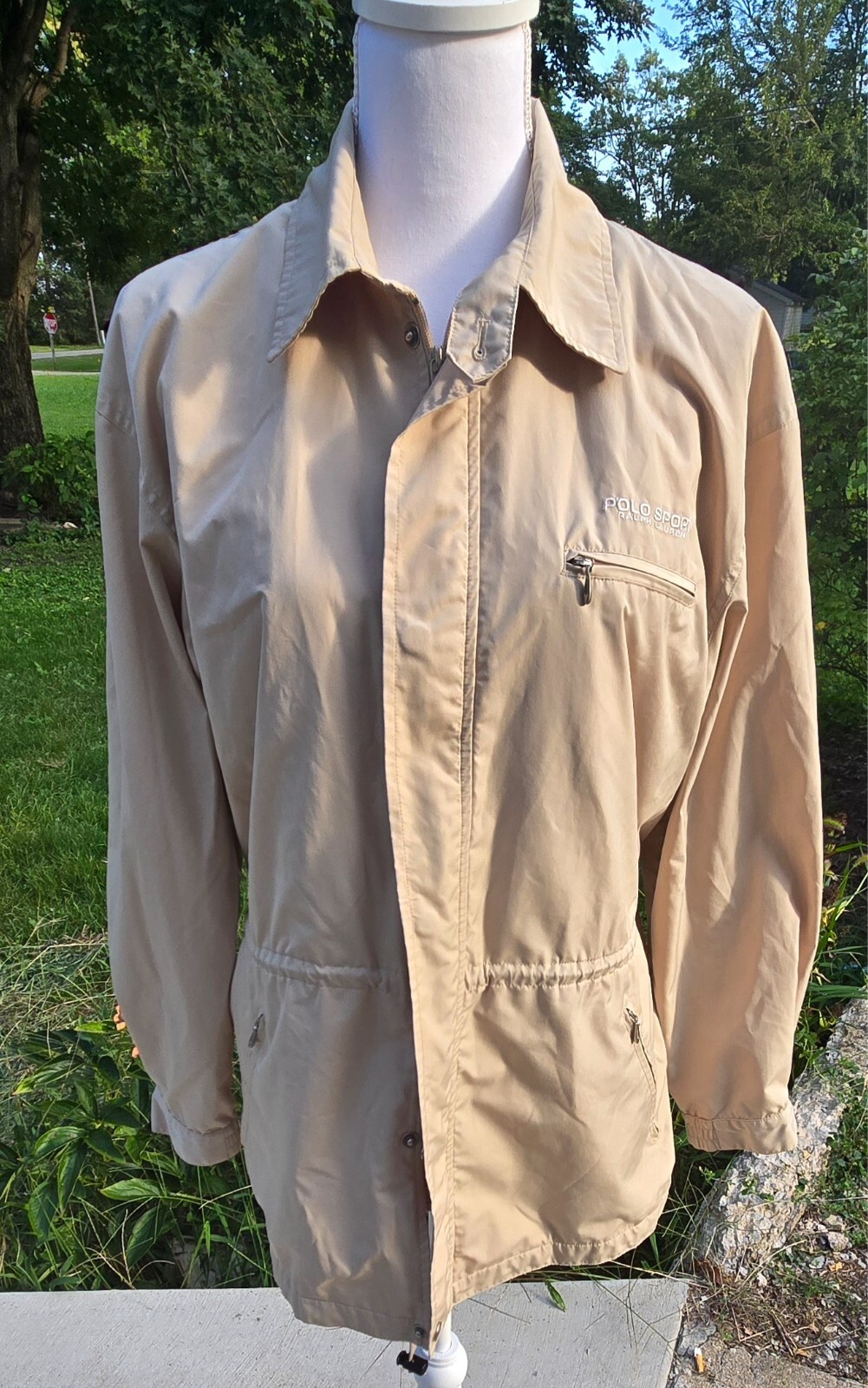 Polo Ralph Lauren Jacket 90s Khaki Sport Jacket | Shop Exile
