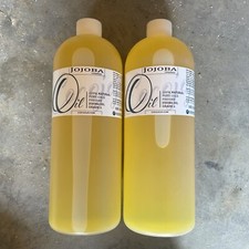 2 Jojoba oil organic 100 pure raw uncut virgin golden hohoba carrier bulk 66oz
