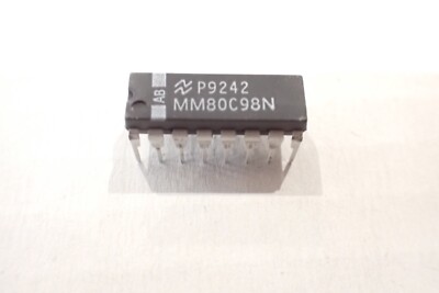 NATIONAL SEMICONDUCTOR MM80C98N ORIGINAL CHIP IN MY STOCK