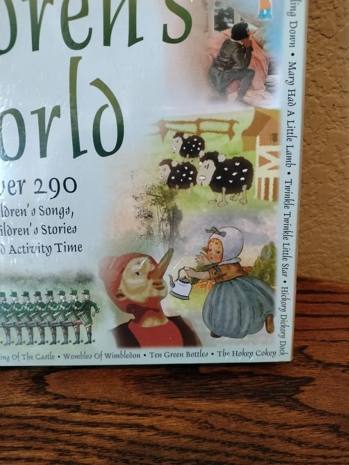 Over 290 Children's Songs Stories Box Set 12 CD Children's World - New Sealed Foto 3 de 4