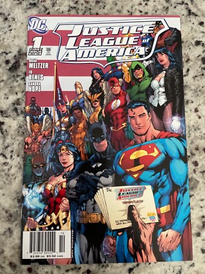 Justice League of America #1 Vol 2 (DC, 2006) NM Key! Alternate