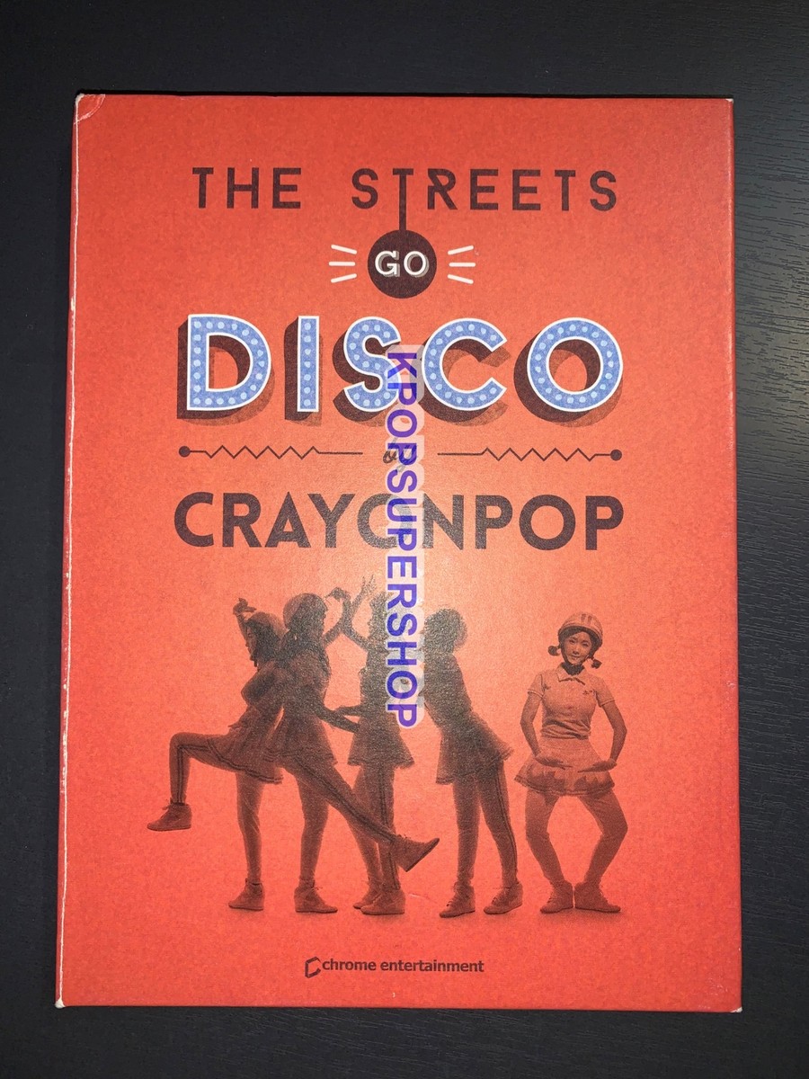 Crayon Pop Mini Album The Streets Go Disco CD Photobook Good Rare