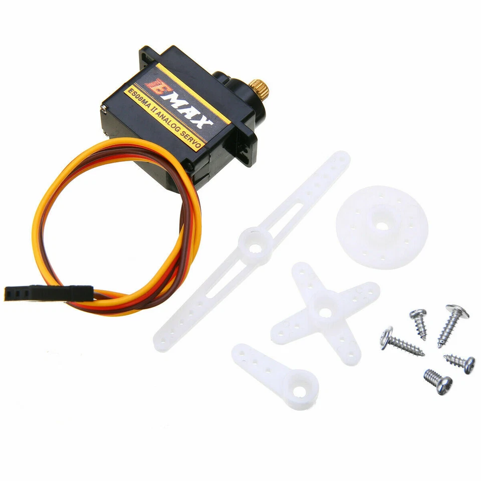 EMAX ES08MAII Mini Servo Metal Gear Analog Servo for RC Airplane Car Heli 12g - Image 3 of 4