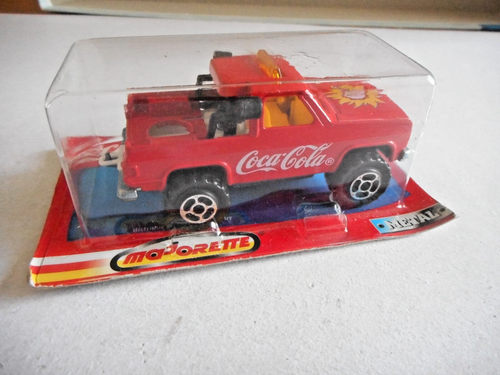 Majorette Serie 200 2 x Vehicles Coca-Cola length 7cm in unopened plastic cover - Picture 3 of 12