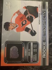 Noah Cates  2021-22 upper deck hockey Rookie Retrospective