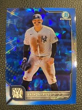 2022 Bowman Chrome Blue Sapphire Anthony Rizzo #86