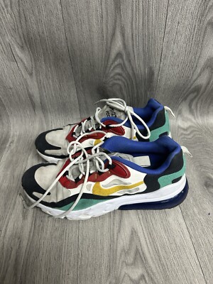 multicoloured nike trainers