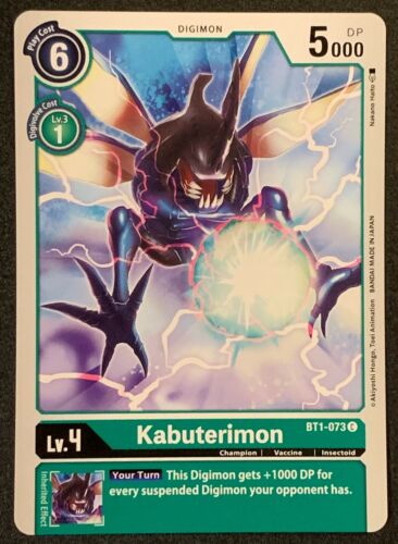 Kabuterimon | BT1-073 C | Green | Special Booster VER.1.0 | Digimon TCG - Picture 1 of 3