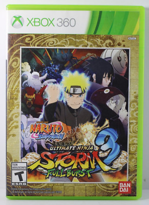 Naruto Shippuden: Ultimate Ninja Storm 3 (Microsoft Xbox 360, 2013)