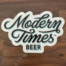 Beer STICKER MODERN TIMES Brewing Co San Diego, CALIFORNIA Craft Brewery
