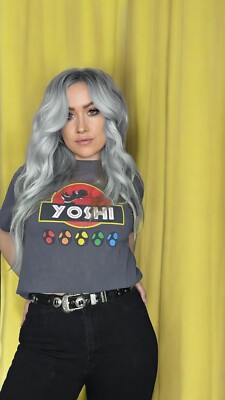 Yoshi Game T-shirt Tee Vintage Shirt Nintendo Music Indie Festival