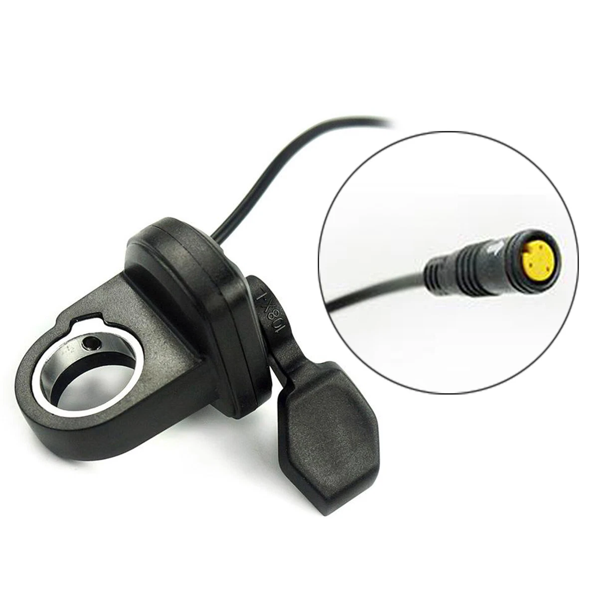 E Bike Thumb Throttle Bike Accelerator 3 Pin Female Connector 30cm