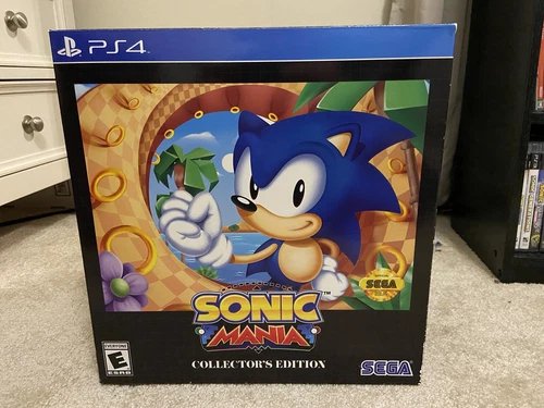 Sonic Mania Collector Edition | PlayStation 4 PS4 | Authentic | NO GAME INCLUDED