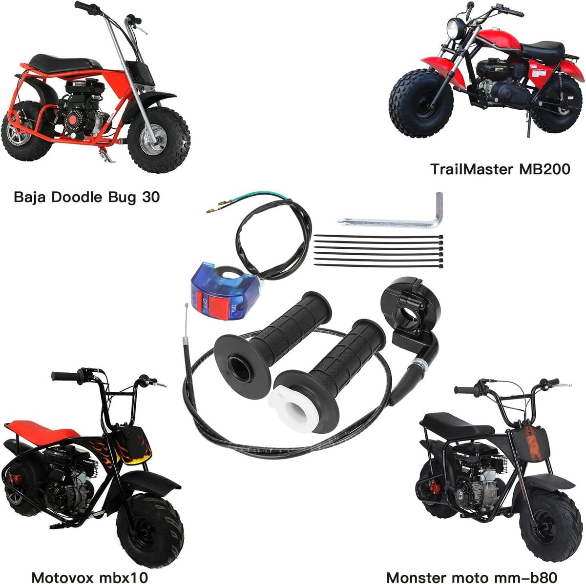 Motovox Mbx10 Monster Moto 80cc Mini Bike For Sale Monster Moto