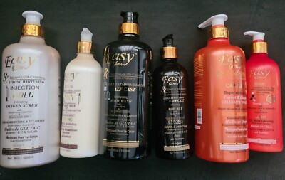 Easy Glow Lightening Körpermilch Lotion 500ML/Super Peeling Bodywash 1000ML